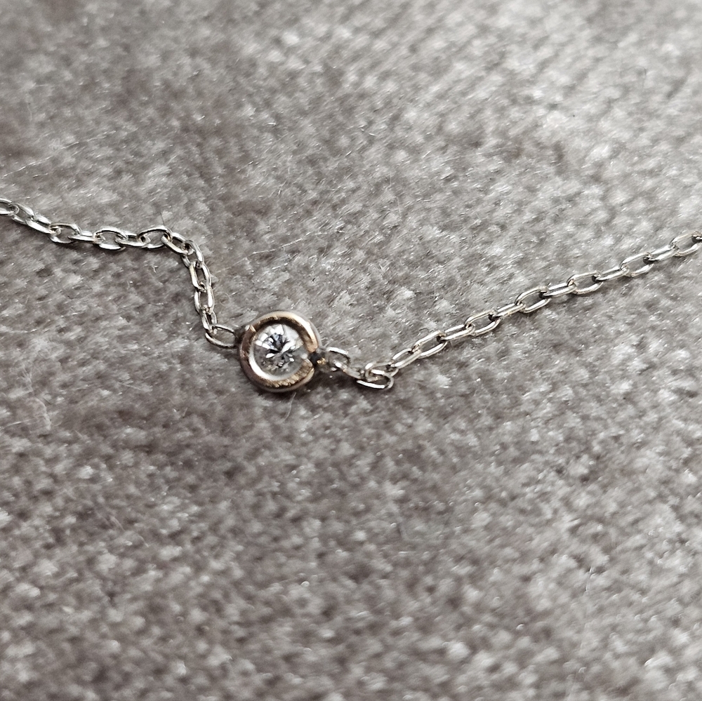 Solid Gold Diamond Hand Bracelet - image 2